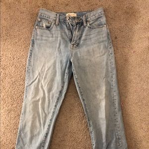 Madewell boyfriend jean